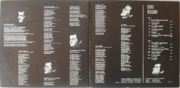 Serge Reggiani - Serge Reggiani | Polydor (2393 010) - 4