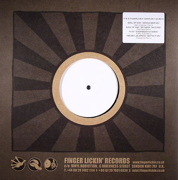 Various - It's A Finger Lickin' Sampler 1 | Finger Lickin' Records (FLR 011) - 2 Various - It's A Finger Lickin' Sampler 1 | Finger Lickin' Records (FLR 011) - 2