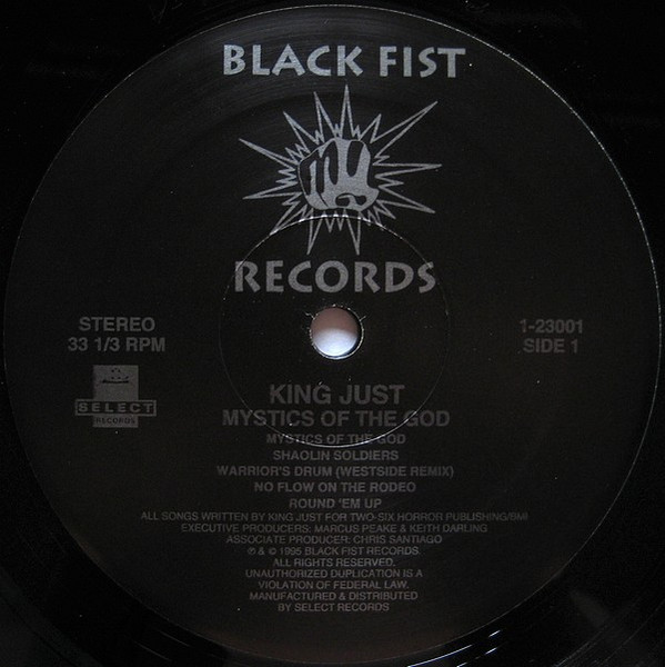 King Just - Mystics Of The God | Black Fist Records (1-23001) - 3 King Just - Mystics Of The God | Black Fist Records (1-23001) - 3