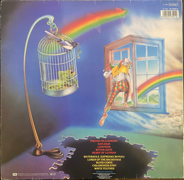 Marillion - Misplaced Childhood | EMI (1C 064-24 0340 1) - 2