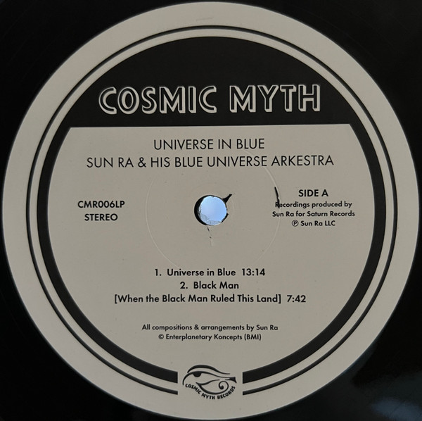 The Sun Ra Arkestra - Universe In Blue | Cosmic Myth Records (CMR-006) - 3