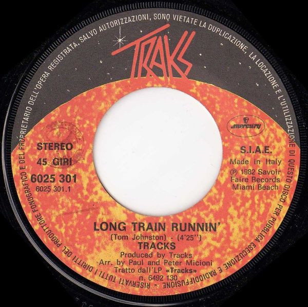Traks - Long Train Runnin' | Mercury (6025 301) - 3