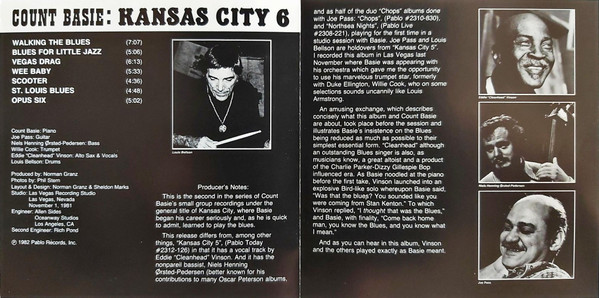 Count Basie 6 - Kansas City | Original Jazz Classics (OJC20 449-2) - 4