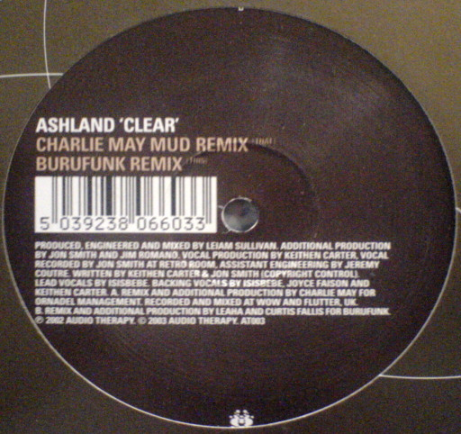 Ashland - Clear | Audio Therapy (AT003)