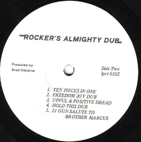 Various - Rockers Almighty Dub | Clocktower Records (LPCT 0102) - 4 Various - Rockers Almighty Dub | Clocktower Records (LPCT 0102) - 4