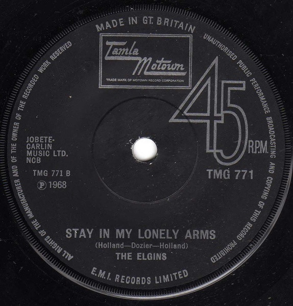 The Elgins - Heaven Must Have Sent You | Tamla Motown (TMG 771) - main