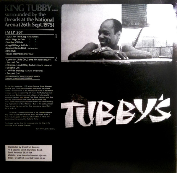 King Tubby - Surrounded By The Dreads At The National Arena 26th. September 1975 | Studio 16 (STU16 003) - 2 King Tubby - Surrounded By The Dreads At The National Arena 26th. September 1975 | Studio 16 (STU16 003) - 2