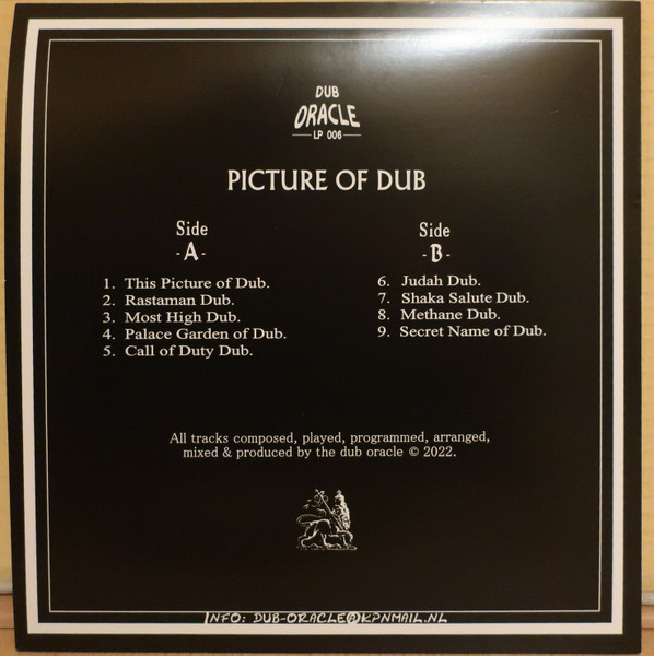 The Dub Oracle - Picture Of Dub | Dub Oracle (006) - 2 The Dub Oracle - Picture Of Dub | Dub Oracle (006) - 2