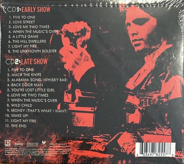 The Doors - Live At Konserthuset, Stockholm September 20, 1968 | Elektra (603497825578) - 2 The Doors - Live At Konserthuset, Stockholm September 20, 1968 | Elektra (603497825578) - 2