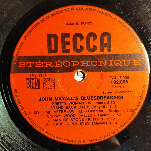 John Mayall & The Bluesbreakers - Crusade | Decca (192.005) - 3