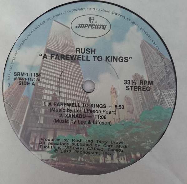 Rush - A Farewell To Kings | Mercury (SRM-1-1184) - 4 Rush - A Farewell To Kings | Mercury (SRM-1-1184) - 4