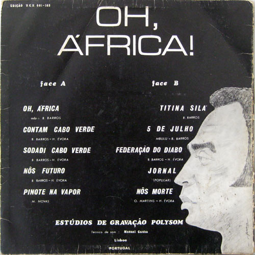 Nhô Balta , Black Power - Oh, África! | A Voz De Cabo-Verde (V.C.V. 001-103) - 3