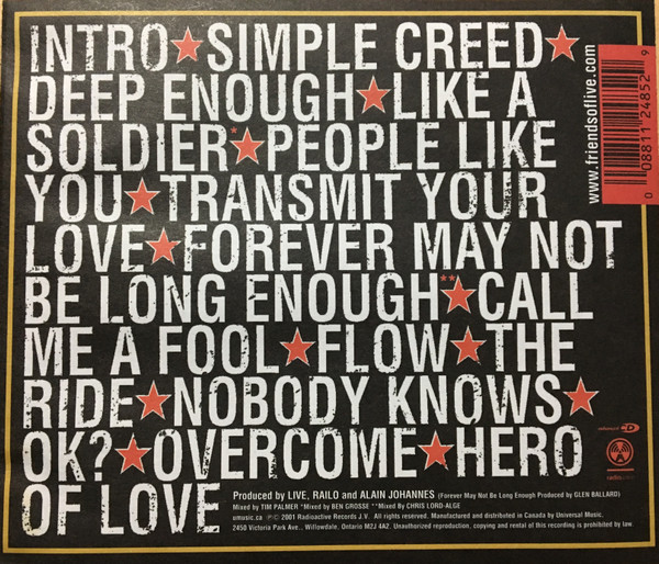 Live - V | Radioactive (0881124852) - 2