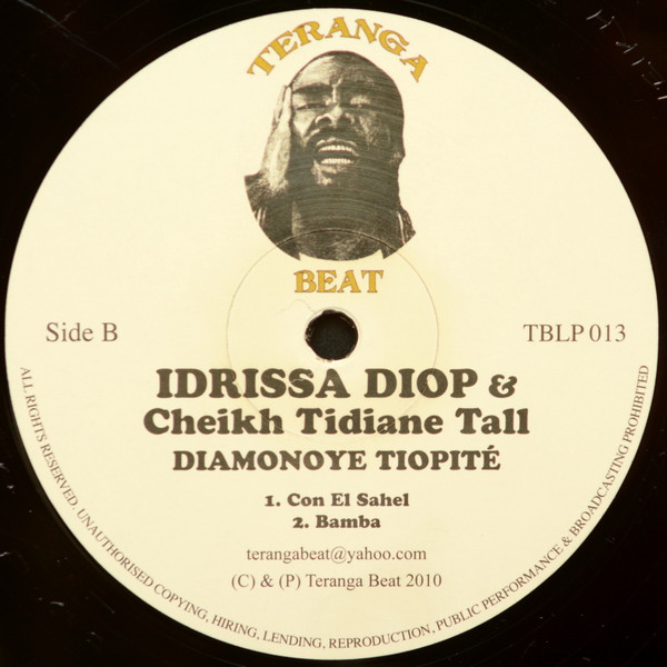 Idrissa Diop & Cheikh Tidiane Tall - Diamonoye Tiopité (L’ Époque De L’ Évolution) | Teranga Beat (TBLP 013) - 4 Idrissa Diop & Cheikh Tidiane Tall - Diamonoye Tiopité (L’ Époque De L’ Évolution) | Teranga Beat (TBLP 013) - 4