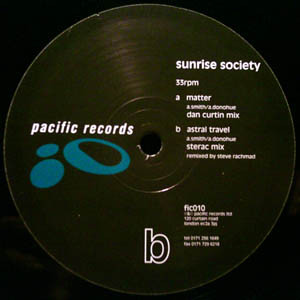 Sunrise Society - Matter | Pacific Records (fic010) - main Sunrise Society - Matter | Pacific Records (fic010) - main
