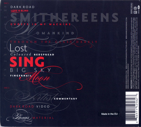 Annie Lennox - Songs Of Mass Destruction | RCA Label Group (88697152582) - 2