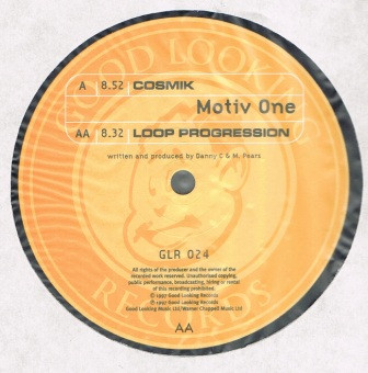 Motive One - Cosmik / Loop Progression | Good Looking Records (GLR024)