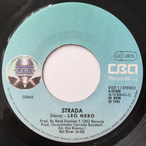 Leo Nero - Strada | CBO Records (6.12 850) - 3