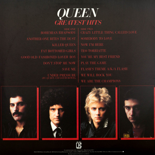 Queen - Greatest Hits | Elektra (P-6480E) - 3