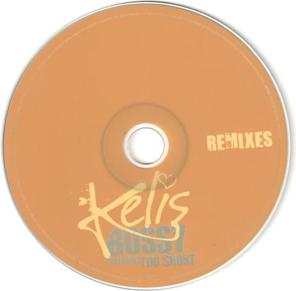 Kelis Featuring Too Short - Bossy (Remixes) | Virgin (VSCDJX1914) - 3