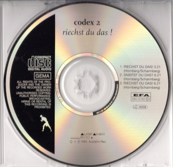 Codex - Riechst Du Das ! | Ausfahrt (04 - 06314) - 3