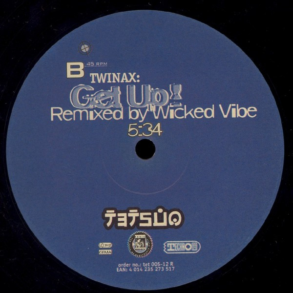 Twinax - Get Up! (Remixes) | Tetsuo (tet 005-12 R) - 3