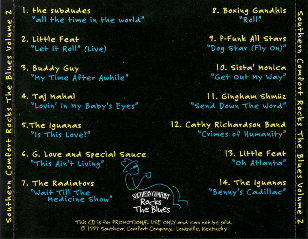 Various - Southern Comfort Rocks The Blues Volume 2 | Southern Comfort Company (none) - 2 Various - Southern Comfort Rocks The Blues Volume 2 | Southern Comfort Company (none) - 2