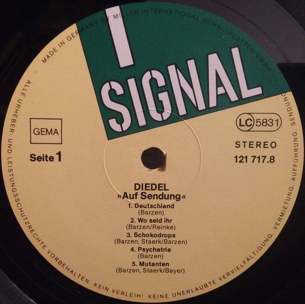 Diedel Barzen - Auf Sendung | Signal (121 717.8) - 3 Diedel Barzen - Auf Sendung | Signal (121 717.8) - 3