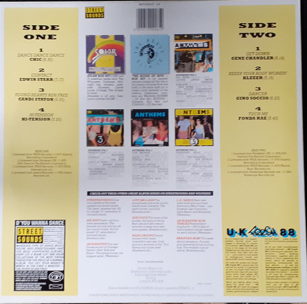 Various - Anthems Volume 6 | Street Sounds (MUSIC 14) - 2