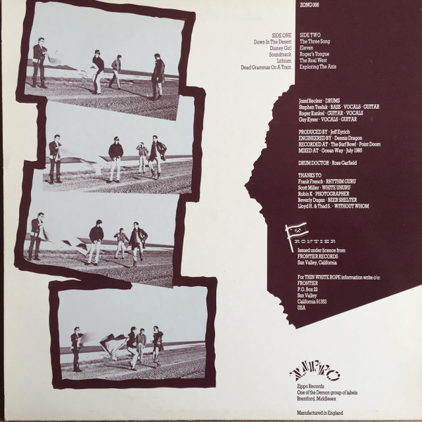Thin White Rope - Exploring The Axis | Zippo Records (ZONG 006) - 2