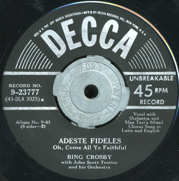 Bing Crosby - Merry Christmas | Decca (9-65) - 3 Bing Crosby - Merry Christmas | Decca (9-65) - 3