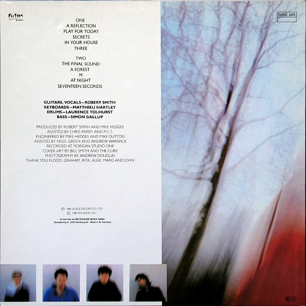 The Cure - Seventeen Seconds | Fiction Records (0060.305) - 2