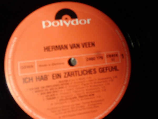 Herman van Veen - Ich Hab' Ein Zärtliches Gefühl | Polydor (2480 178) - 4