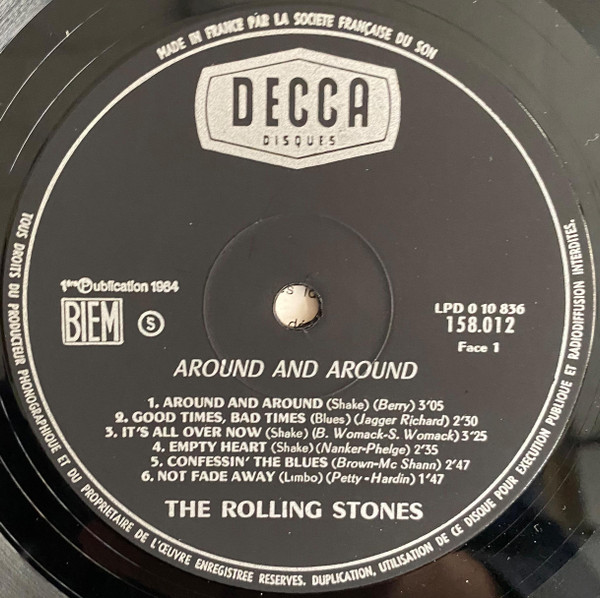 The Rolling Stones - Around And Around | Decca (158.012) - 3 The Rolling Stones - Around And Around | Decca (158.012) - 3
