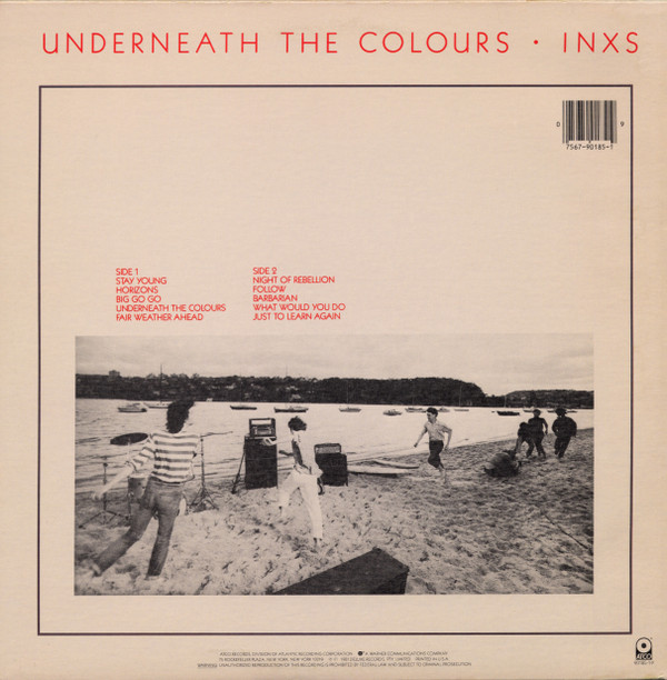 INXS - Underneath The Colours | ATCO Records (7 90185-1-Y) - main INXS - Underneath The Colours | ATCO Records (7 90185-1-Y) - main