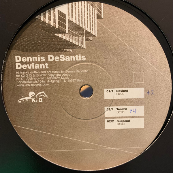 Dennis DeSantis - Deviant | K2 O Records (K2 O-13)