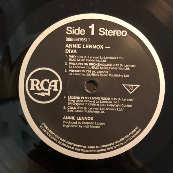 Annie Lennox - Diva | RCA (88985419511) - 2