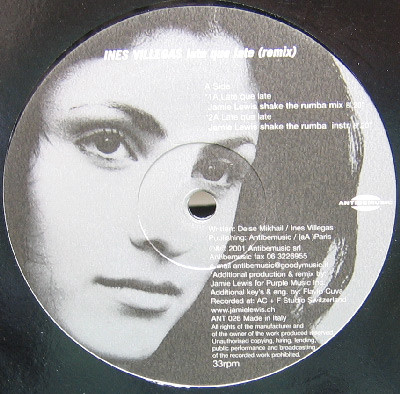 Ines Villegas - Late Que Late | antibemusic (ANT 026)