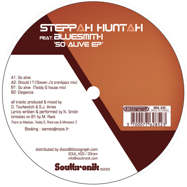Steppah Huntah - So Alive | Soultronik (soul_k02) - 3