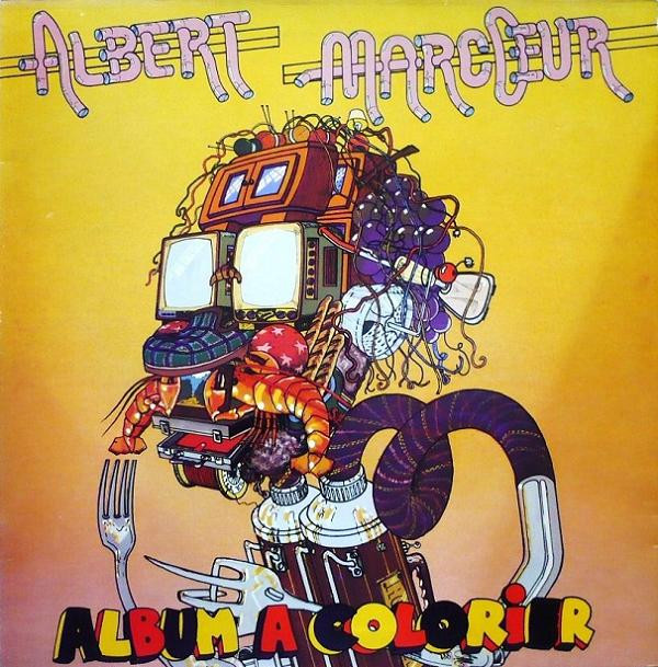 Albert Marcœur - Album À Colorier | Atlantic (50 215) - main