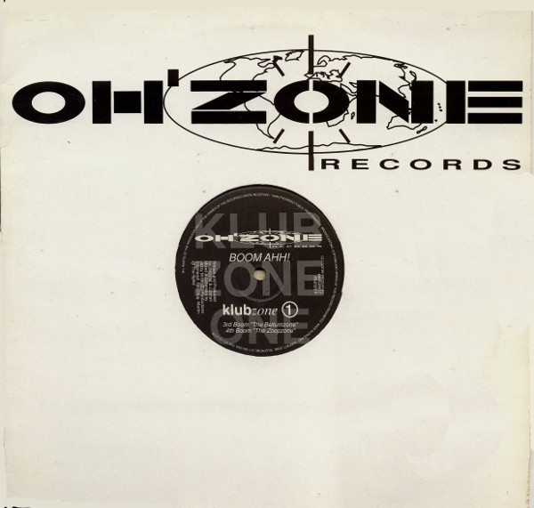 Klubzone 1 - Boom Ahh! (Remixes) | Oh'Zone Records (ZONE008R) - main