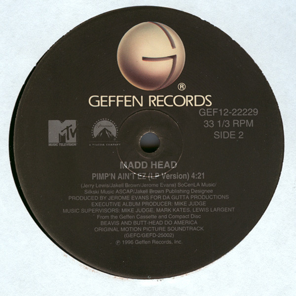LL Cool J / Madd Head - Ain't Nobody / Pimp'n Ain't Ez | Geffen Records (GEF12-22229) - 2 LL Cool J / Madd Head - Ain't Nobody / Pimp'n Ain't Ez | Geffen Records (GEF12-22229) - 2