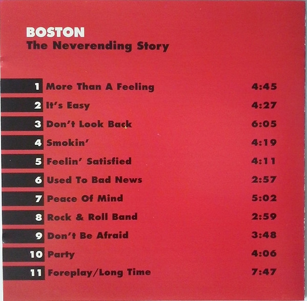 Boston - The Neverending Story | Armando Curcio Editore (HM-26) - 2