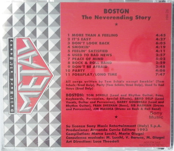 Boston - The Neverending Story | Armando Curcio Editore (HM-26) - 3