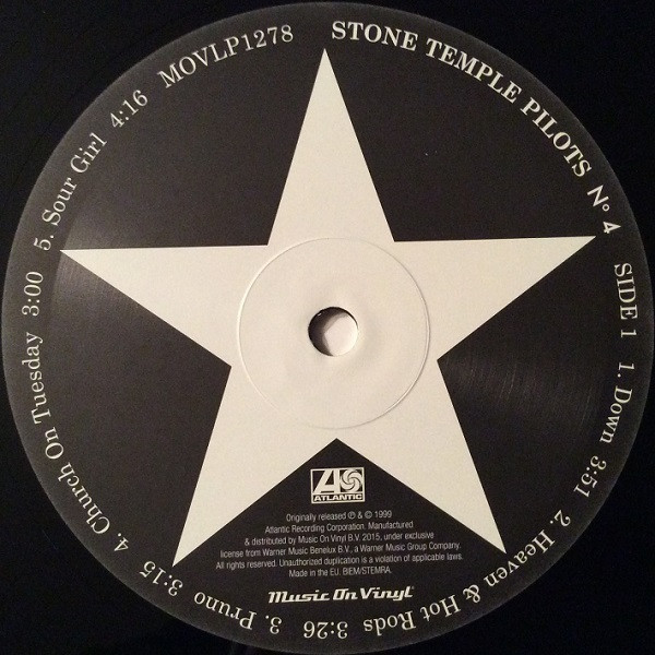 Stone Temple Pilots - Nº4 | Music On Vinyl (MOVLP1278) - 3