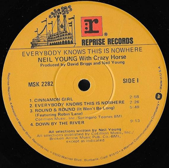Neil Young With Crazy Horse - Everybody Knows This Is Nowhere | Reprise Records (MSK 2282) - 3 Neil Young With Crazy Horse - Everybody Knows This Is Nowhere | Reprise Records (MSK 2282) - 3