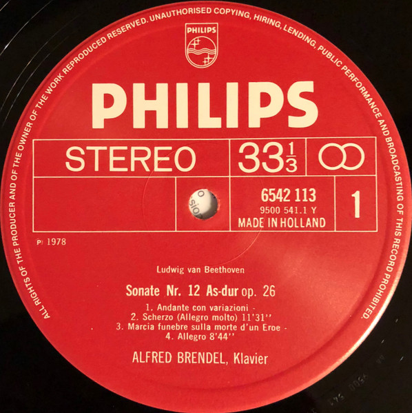 Ludwig van Beethoven , Alfred Brendel - Sämtliche Klaviersonaten • The Complete Piano Sonatas • Les 32 Sonates Pour Piano | Philips (6768 004) - 3