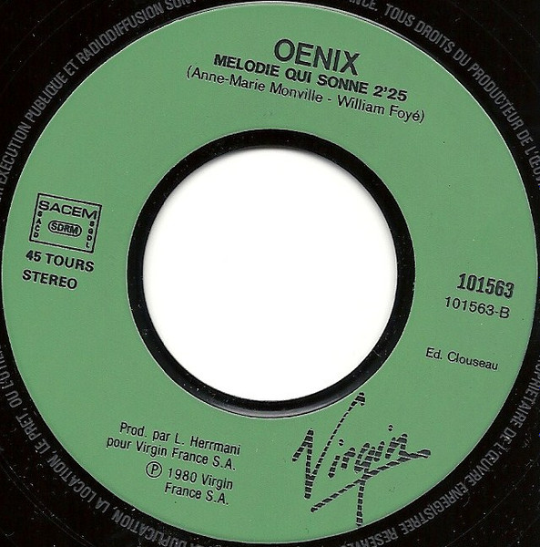 Oenix - Ils Veulent Coucher Avec...* | Virgin (101563) - 3