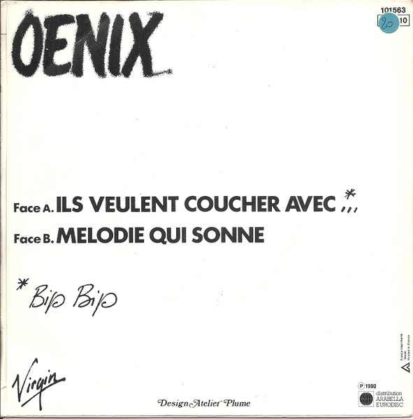 Oenix - Ils Veulent Coucher Avec...* | Virgin (101563) - 2