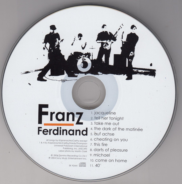 Franz Ferdinand - Franz Ferdinand [CD] | Epic (EK 92441) - 4